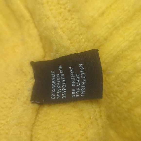 Cliché Mustard Oversized Sweater - Picture 5 of 5